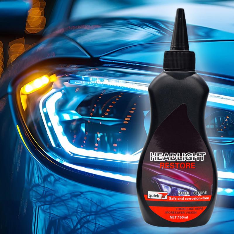 

Средство для удаления пожелтения фар Мощный профессиональный полировальный состав 150 мл Состав для восстановления царапин Портативная реставрация CHINA