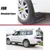 For Mitsubishi Pajero Mud flaps mudguards fenders Mud flap splash guard car accessories auto styline Front Rear 4 pcs 2007-