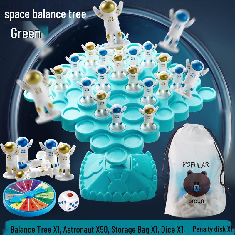 Astronaut Balance Stacking Game – Educational Toy for Kids & Parents