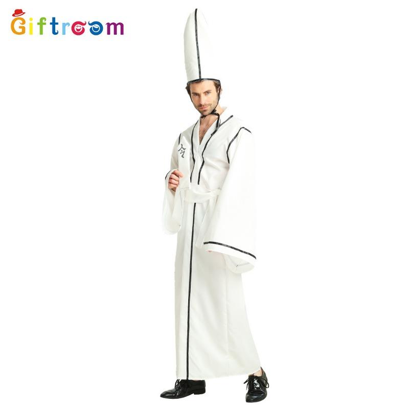Halloween Masquerade Party Costumes New White Impermanence Demon Game Uniform Funny Costumes