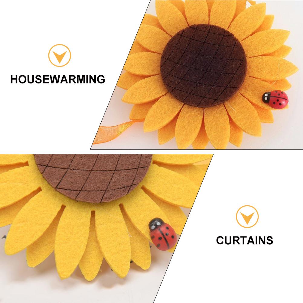 2 Pcs Fall Decor Curtain Buckle Tie Backs for Curtains Magnetic Tiebacks Holdbacks Drapery Sheer