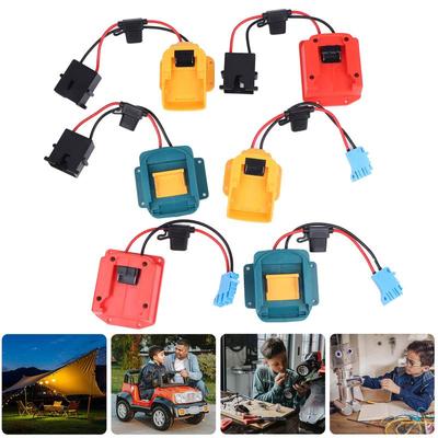 18V Li-Ion Battery Adapter Connector With Wiring Harness For Diy Power Tools And Toys Modification Upgrade