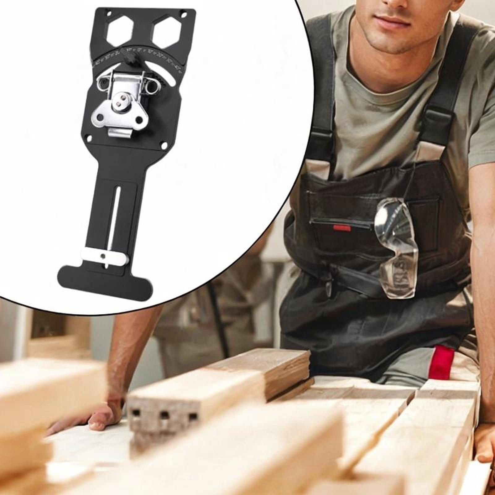 

Регулируемый инструмент для дисковой пилы, Прочный износостойкий Легко устанавливается, Прямоугольная направляющая для