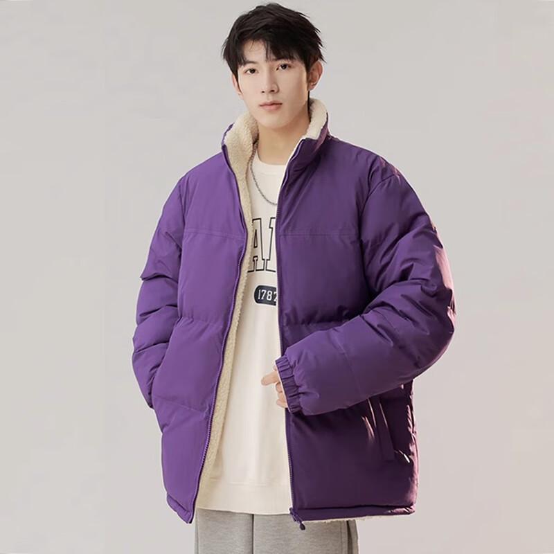 JOHLIN DREAM Unisex Reversible Sherpa Padded Jacket JXYL1020 S