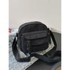 Corduroy autumn new fashion solid color fabric mobile phone bag campus style girls casual shoulder messenger bag