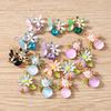 Cherry Blossom & Animal Charm Set: 10pcs for Earrings, Bracelets, Necklaces, Keychains