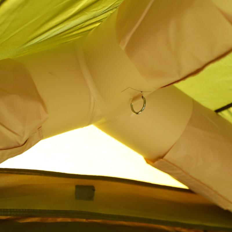 Outdoor Inflatable Tent: One Bedroom, One Living Room, Family Camping, Rainproof & Windproof