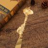 European Retro-style Zinc Alloy Exquisite Morning Glory Handle Western Tableware Home Cake Pizza Knife Shovel Bination