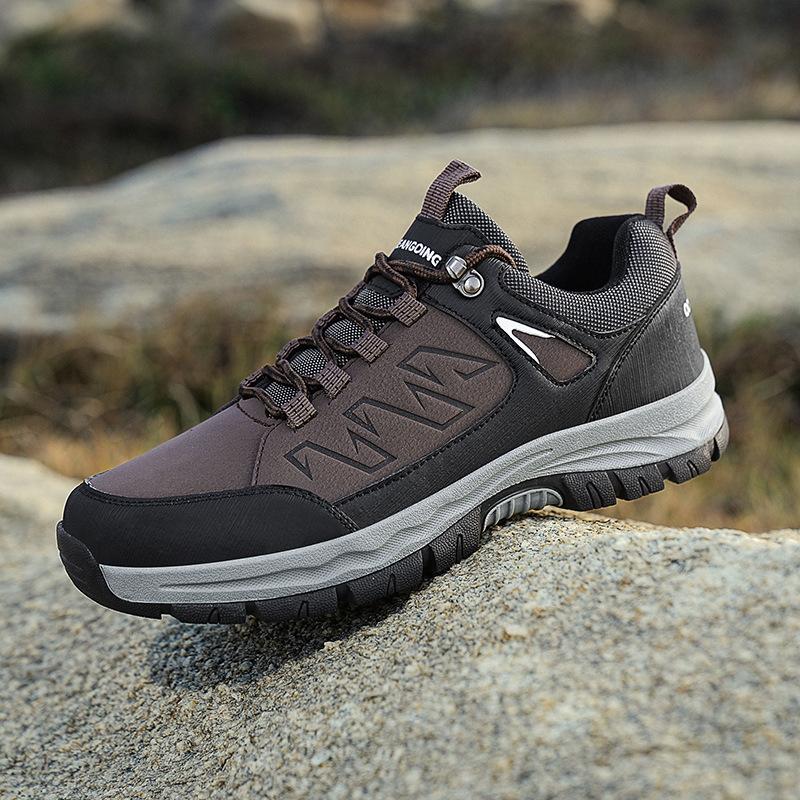 

Новая мужская обувь, обувь для хайкинга, весенняя, нескользящая, для хайкинга, повседневная, мужская, больших размеров, для путешествий, спортивная обувь 48 коричневый