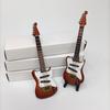 Exclusive Wooden Guitar Model Ornaments for Dollhouse Photography Props