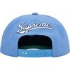 Supreme World Famous S Logo 6-Panel Light Blue