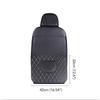 PU Leather Car Anti Kick Mats Car Seat Back Protector Cover Children's Rear Seat Dirt Mat Storage Bag Car Interior Accessories