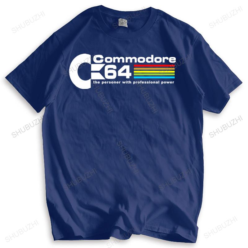 Fashion loose tshirt Cool Retro Vintage C64 COMMODORE 64 COMPUTER TSHIRT Brand Cotton Drop Shipping Outdoor Wear Shirt