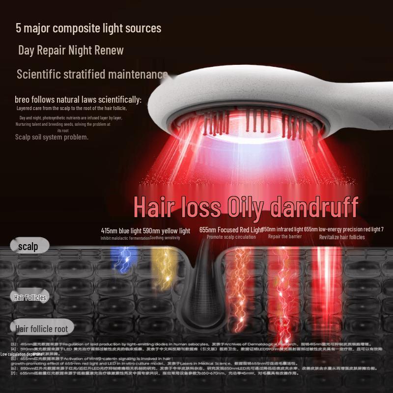 breo Scalp5MAX AI Smart Scalp & Hair Care Massager CN plug (adapter included)