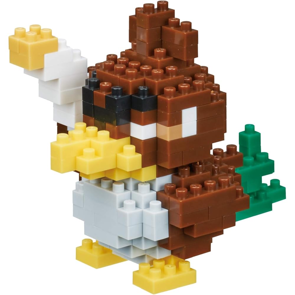 Kawada Nanoblock Pocket Monster Farfetch d (Galarian Form) Building Set 90 Pieces