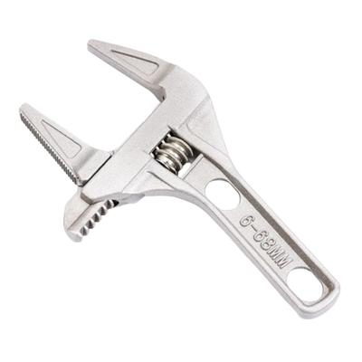 Aluminum Alloy Bathroom Wrench Adjustable Jaw Non-Slip Grip Universal Spanner Multi-functional Nut Removal Tool Plumbing Repair