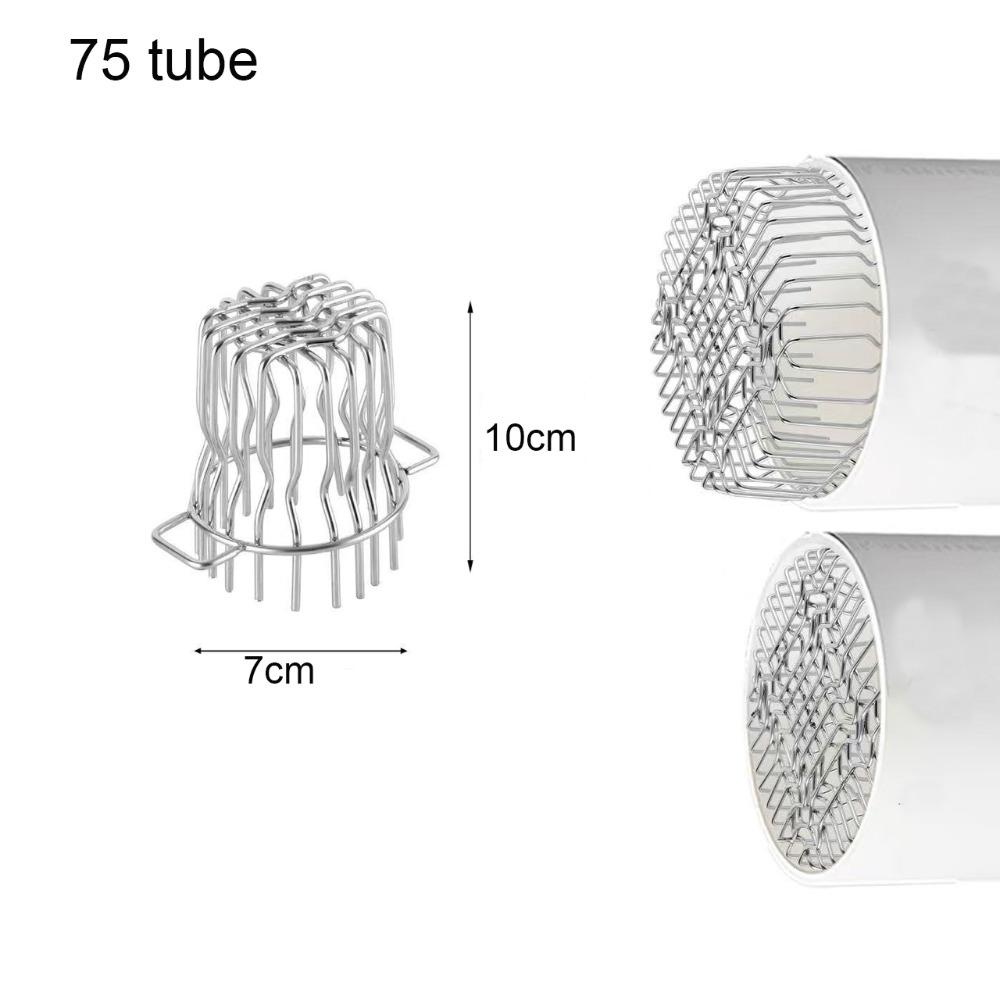 Stainless Steel Roof Floor Drain Leaf Debris Trap Easy Installation Gutter Guard Anti-blocking Downspout Protection Net