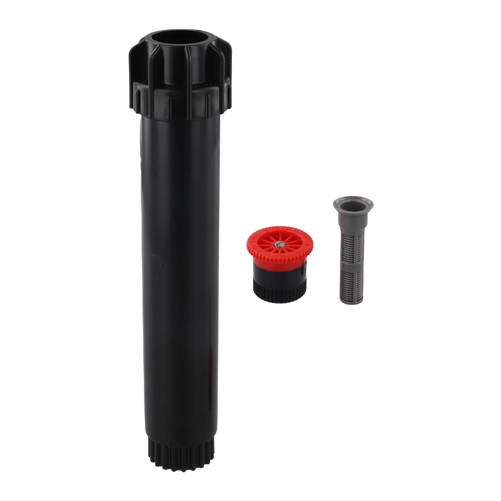 Garden Pop Up Sprinklers 0-360 Degree Adjustable Automatic Stretching Scattering Sprinkler Garden Lawn Agriculture Buried Nozzle красный