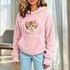 Children's Hooded Sweater with Pocket for Boys and Girls, Casual Wear