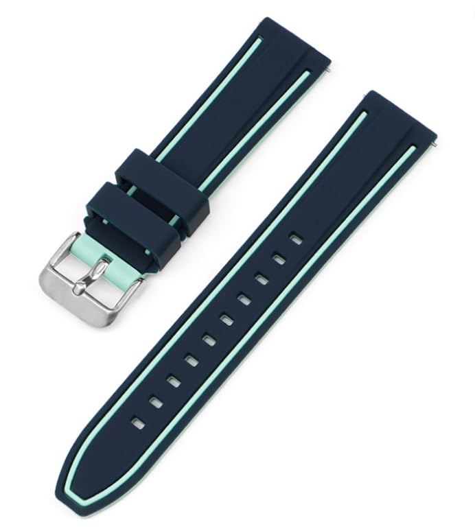 King Watch Parts Совместимый резиновый ремешок Blancpain x Swatch для Fifty Fathoms с пряжкой BA Запасной резиновый ремешок для часов Оригинальный Bioceramic Scuba