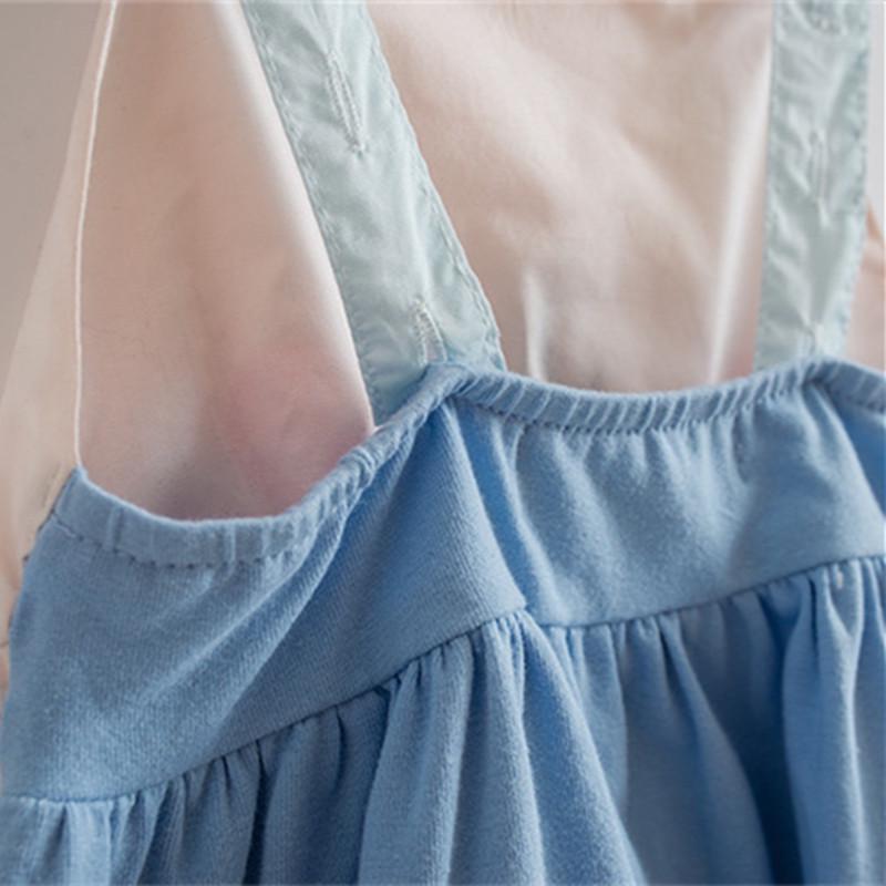 YUBAOBEI Baby Girl sukienka na ramiączkach dla dzieci dzieci kreskówki uszy królika bez rękawów śliczne dziewczyny na co dzień bawełniana sukienka