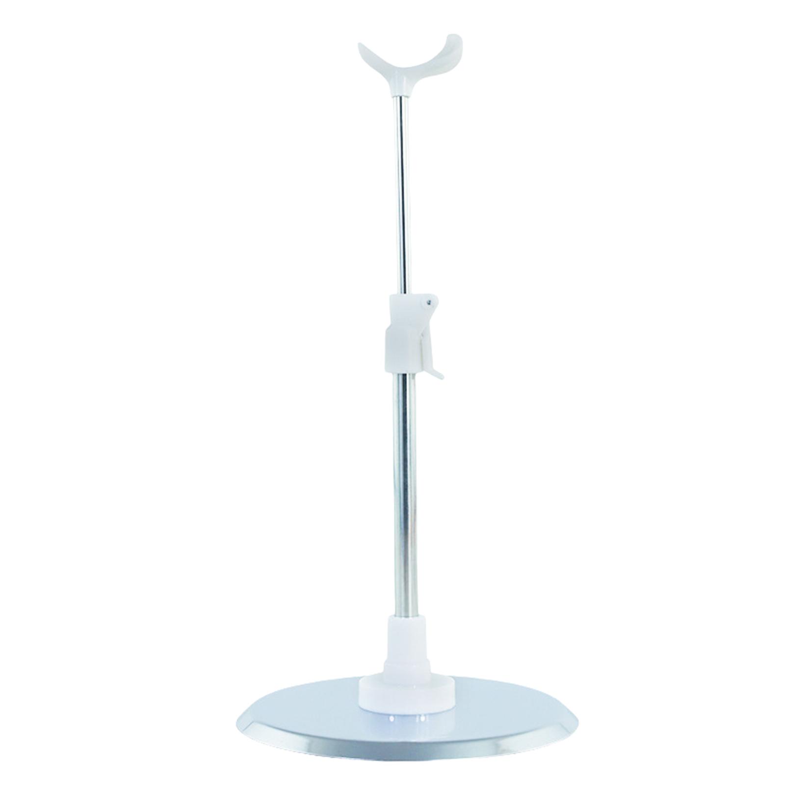 

Многофункциональная элегантная белая регулируемая подставка для кукол, модный аксессуар для кукол Лолиты от 48 см до 60 см C