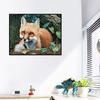 5D Diamond Embroidery Cross Stitch Single Fox DIY Diamond Painting Diamond Mosaic Rhinestones Home Decor Love Gift