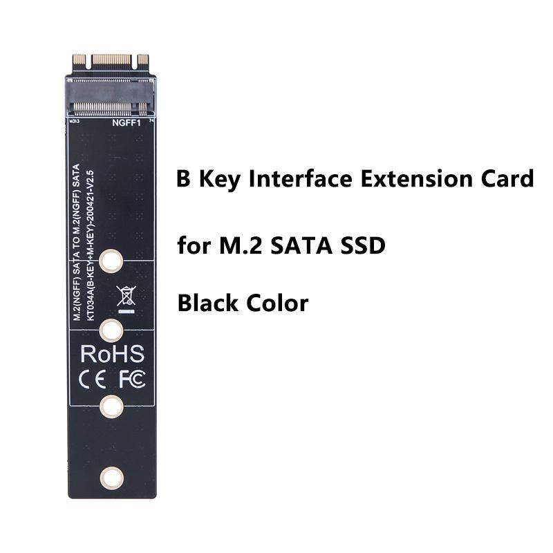 M.2 NGFF NVME AHCI PCIE Interface Riser Card Male to Female M2 SSD Interface Test Protection Card B+M/M key Slot Extension Board