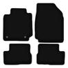 BASIC Black Velour Floor Mats For: Nissan Micra K12 Hatchback (2002-2010)