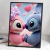 DIY Diamond Painting Stitch and His Girlfriend Cross Stitch Kit Mosaic Art Diamond Painting Full Circle Diamond Home Decoration