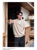 Men's 2025 Autumn/Winter Old Money Style Loose Faux Two-Piece V-Neck Sweater