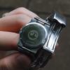 Used 80s SEIKO vintage Chronos Santos Arabic numeral dial