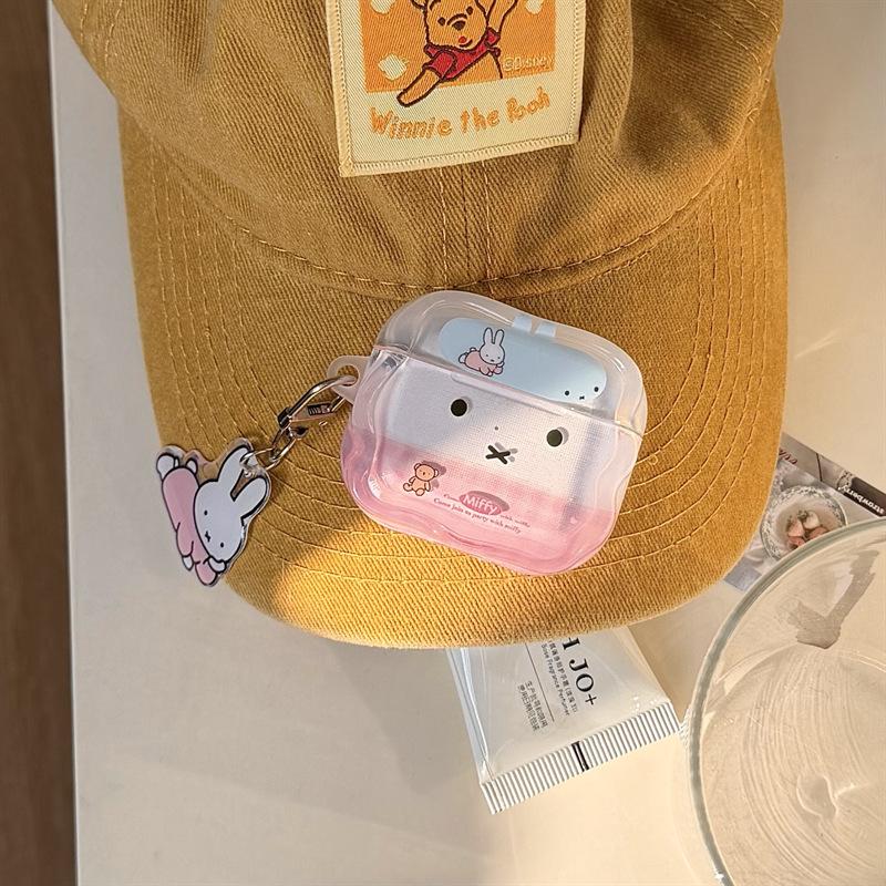 Cute cartoon rabbit AirPods 1 generation earphone case for Apple Bluetooth headset 1st generation Pro1st generation