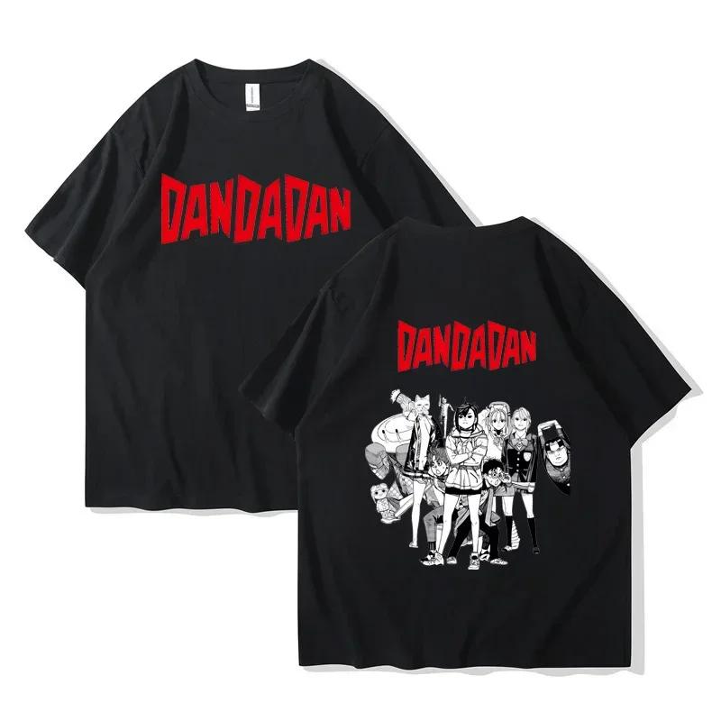 Dandadan Okarun Men Women Breathable Classic 2000s University Pastel T Shirt Korean Clothes Aesthetic Hip Hop Pastel
