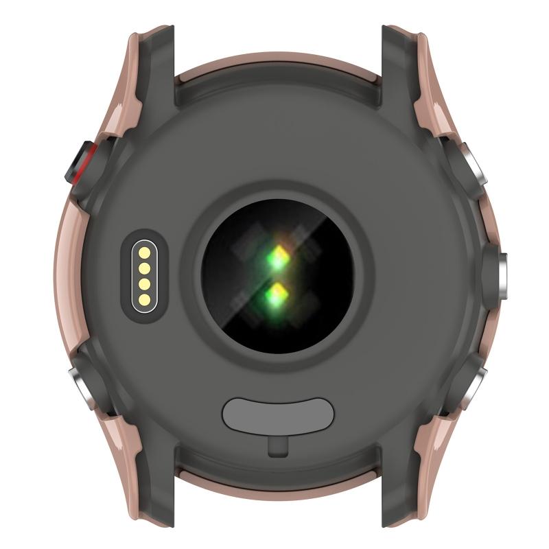 For GarminForerunner 255S Housing for Case Tempered Film Screen Protector Shockproof One-piece for Shell Smartwatch Slee