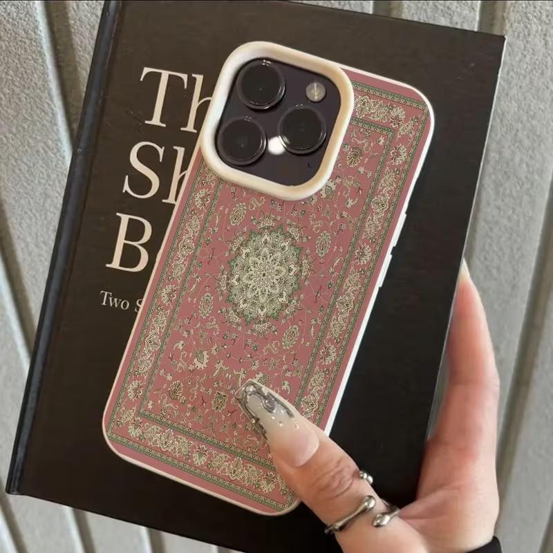 Elegant Lichee Leather Pattern Phone Case For Samsung A57 A36 A26 A07 A55 A35 A16 A06 A54 A34 A25 A24 A15 A14 05 5G Pink Pattern