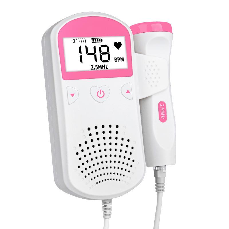Rilevatore di ultrasuoni per neonati Doppler fetale Monitoraggio della frequenza cardiaca prenatale
