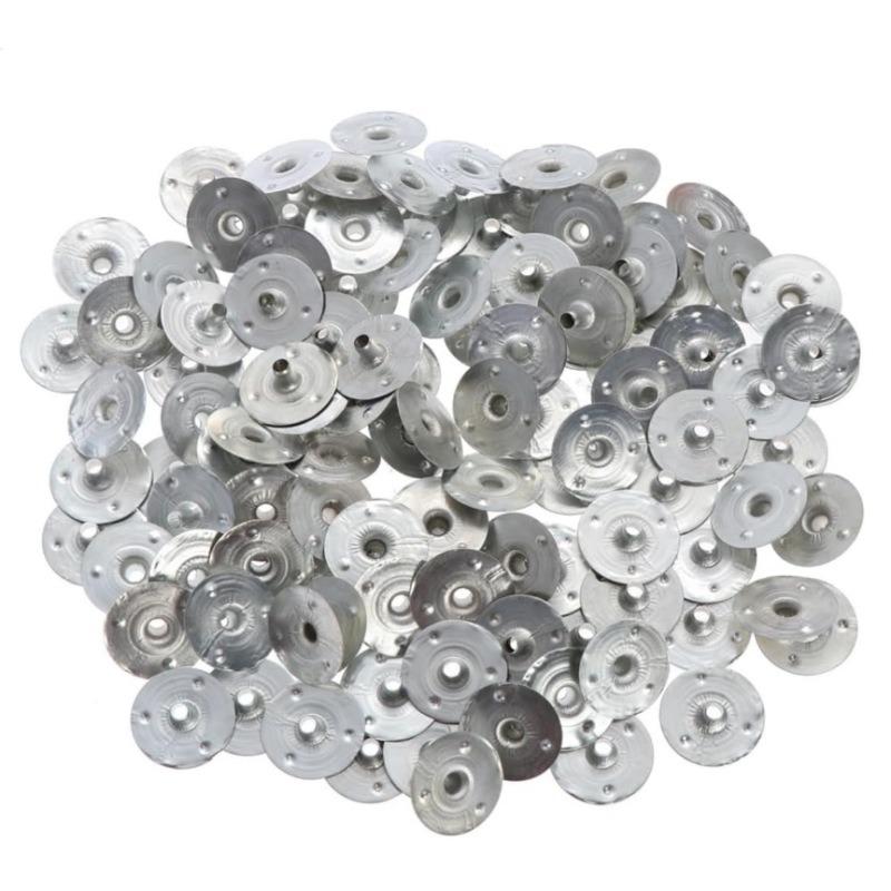 

100pcs Candle Wick Base Candle Wick Cilps Sustainer Tabs for DIY and Making (12.5mm/ 0.5inch)