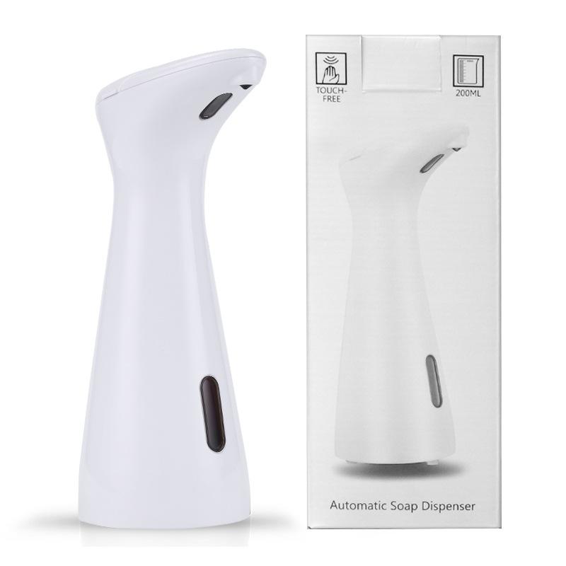 Automatic Sensor Hand Soap Dispenser, Smart Wash Handpiece, White, High Quality ABS, Waterproof for Bathroom