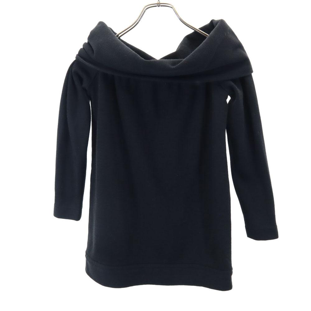 

SAINT LAURENT 80-е Сделано во Франции Винтаж Лонгслив С плеча Женский Б/у