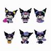 Kuromi Pvc Figurine Set With Candy Theme For Collectors And Giftgiving