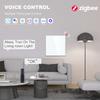 BSEED Zigbee 1/2/3Gang Touch Smart Light Switches 1/2/3Way Tuya Smart Life App Control Plus Universal Wall Socket Plugs