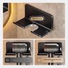 Punch-Free Wall-Mounted Hair Dryer Rack for Bathroom - Compatible with Dyson