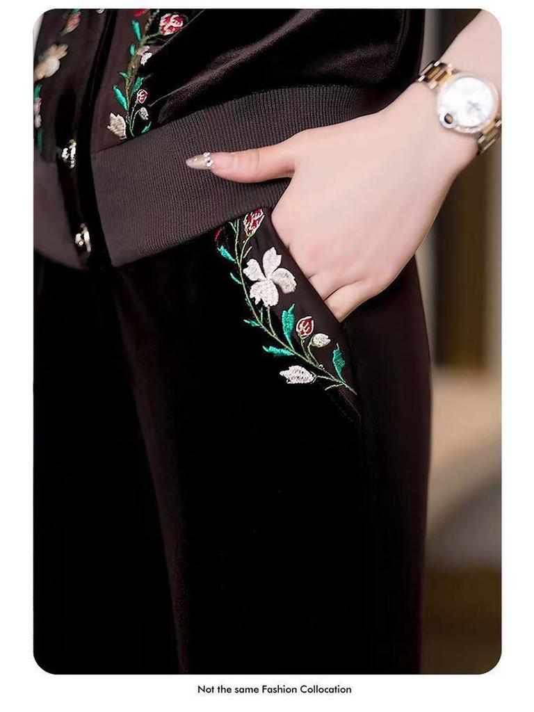 Dam Vår & Höst Mode Lös Slimmande Tvådelad Set - Ny Temperamentdesign