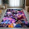 K-Pop Demon Hunters Golden Saja Boys Living Room Non-Slip Area Rug Soft Carpet for Bedroom Playroom Sofa,Home Decor Doormat