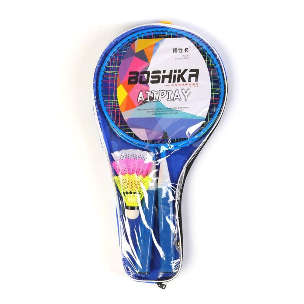 with 3 Balls Kids Badminton Set Shuttlecock Children Badminton Rackets   Racket Sports