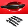 4Pcs Carbon Fiber Car Door Handle Cover Trim For Mazda 3 BP CX30 CX50 CX60 CX80