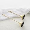 Table Number Holder Sturdy Durable Strong Clips Electroplating Process Stable Place Card Holder for Party Wedding OfficeGold