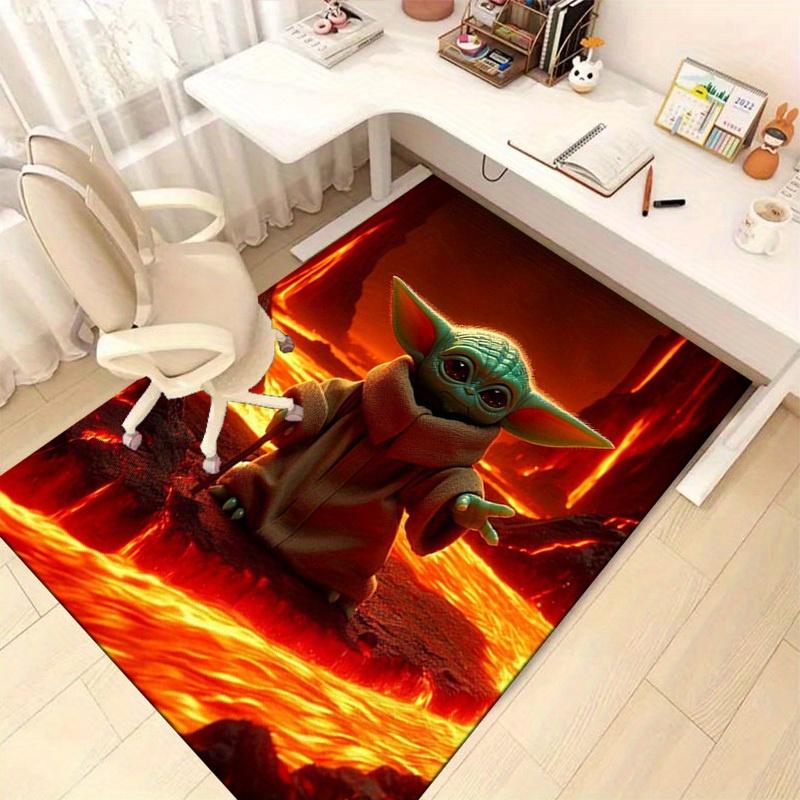 1pc Cute Yoda Rug for Home Decor, Office Carpet, Outdoor Mat, Gift Idea - Perfect for Any Room!z4152
