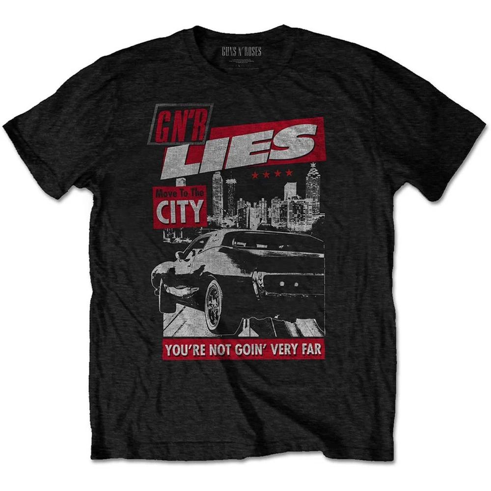 Guns N Roses Lies Move To The City Unisexs TShirt L